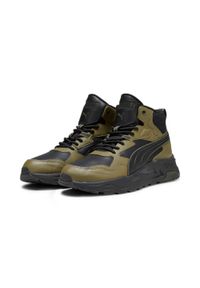 Buty Sportowe Męskie Puma Trinity Lite Mid 39530202. Kolor: zielony