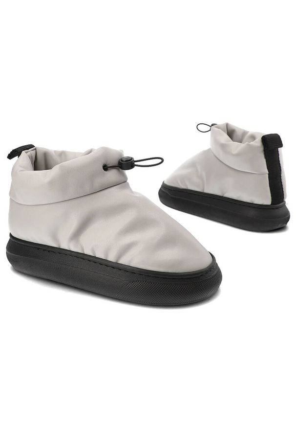 Szare Botki Venezia Ocieplane Buty Damskie. Kolor: szary. Materiał: syntetyk, skóra ekologiczna, futro