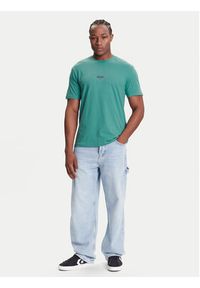 Quiksilver T-Shirt Ev Swell Ovation Ss EQYZT08187 Zielony Comfort Fit. Kolor: zielony. Materiał: bawełna #4