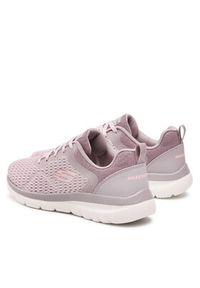 skechers - Skechers Sneakersy Quick Path 12607/LAV Różowy. Kolor: różowy. Materiał: materiał #8