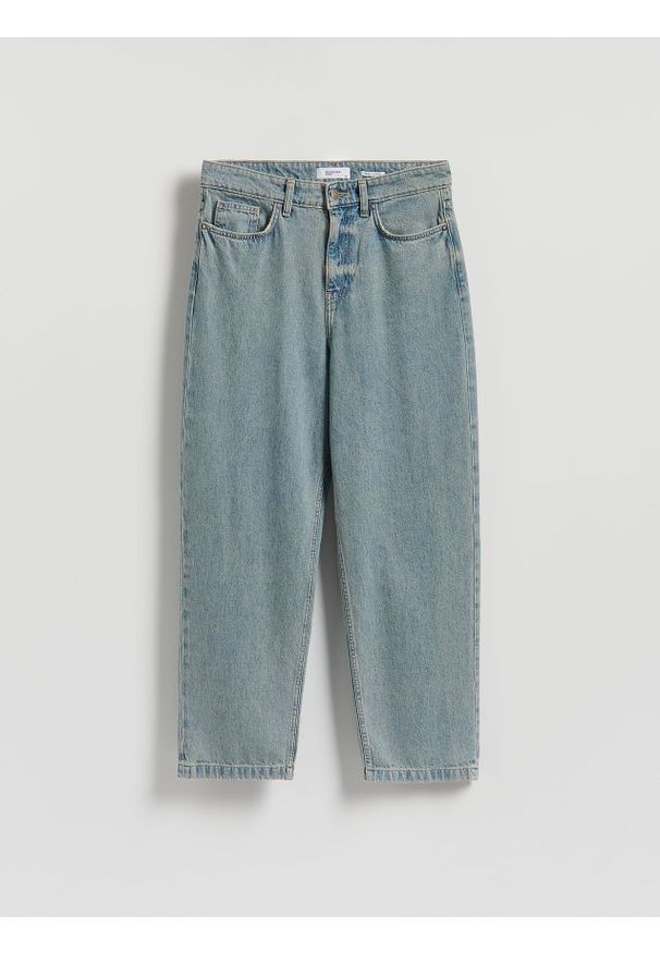 Reserved - Jeansy baggy tapered - indigo jeans