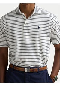 Polo Ralph Lauren Polo 710969622001 Biały Slim Fit. Typ kołnierza: polo. Kolor: biały. Materiał: bawełna #5