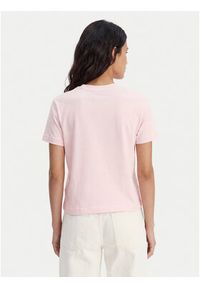 Calvin Klein T-Shirt LV044C905G Różowy Regular Fit. Kolor: różowy. Materiał: bawełna #2