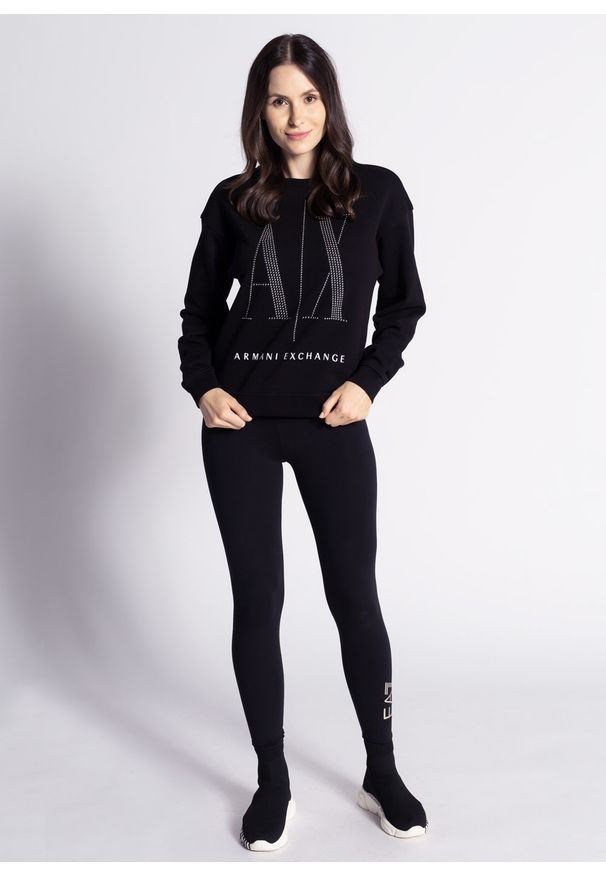 Bluza damska Armani Exchange (8NYM01 YJ68Z 1200). Kolor: czarny. Styl: sportowy