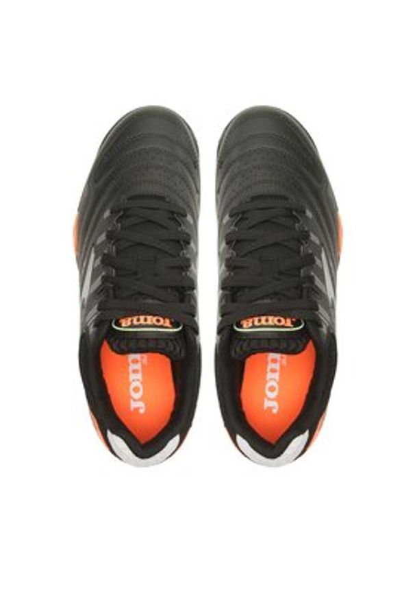 Joma Buty do piłki nożnej Maxima 2301 MAXS2301TF Czarny. Kolor: czarny. Materiał: skóra