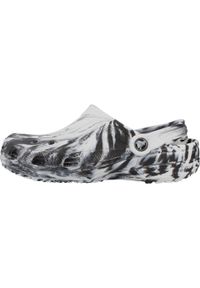 Buty do chodzenia unisex Crocs Classic Marbled Clog. Kolor: biały, czarny, wielokolorowy. Materiał: syntetyk, materiał