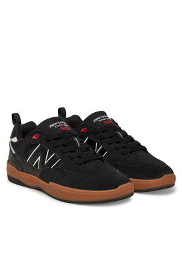 New Balance Sneakersy NM808LBG Czarny. Kolor: czarny. Materiał: skóra