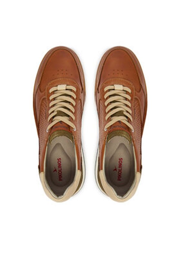 Pikolinos Półbuty Teide M3W-6435C1 Brązowy. Kolor: brązowy. Materiał: skóra