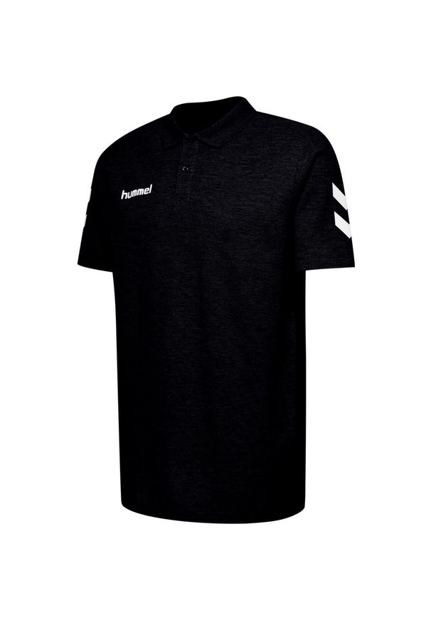 Koszulka tenisowa polo dla dzieci Hummel Go Kids Cotton Polo. Typ kołnierza: polo. Kolor: biały, wielokolorowy, czarny. Sport: tenis