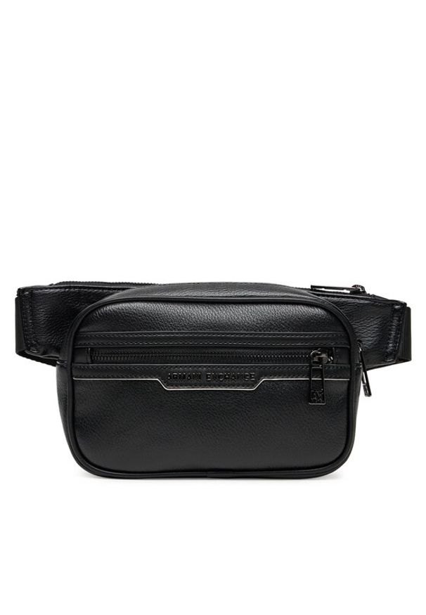 Armani Exchange Saszetka nerka XM001639 AF17205 MC105 Czarny. Kolor: czarny. Materiał: skóra