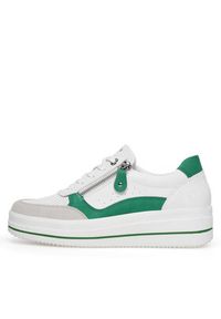 Rieker Sneakersy D1C00-80 Biały. Kolor: biały
