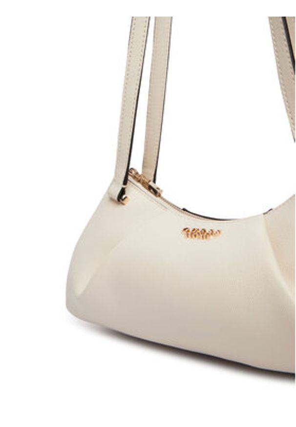 Guess Torebka Amorette HWBG78 98080 Kremowy. Kolor: kremowy. Materiał: skórzane