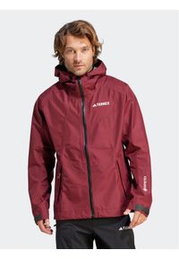 Adidas - adidas Kurtka outdoor Terrex Xperior GORE-TEX Paclite Rain IB4259 Czerwony Regular Fit. Kolor: czerwony. Materiał: syntetyk. Technologia: Gore-Tex. Sport: outdoor #1