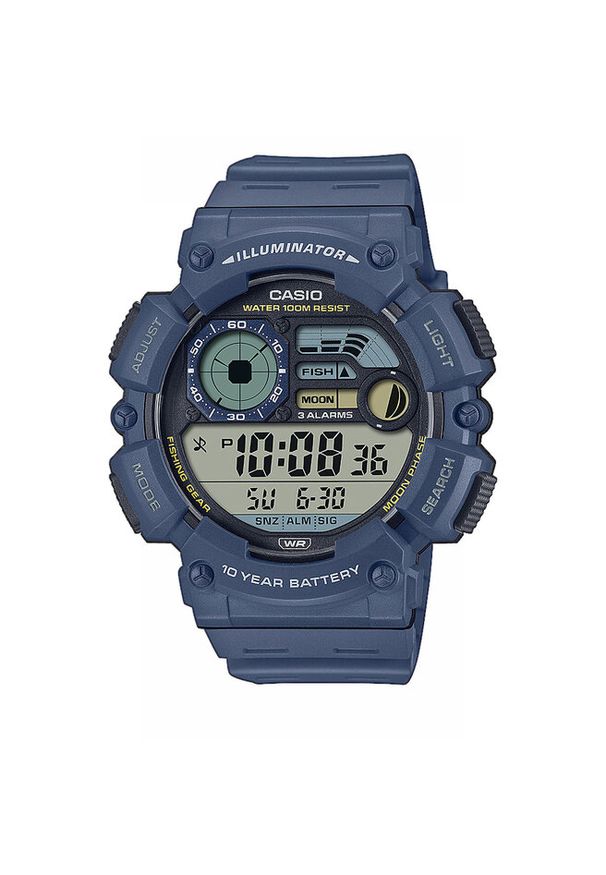 Zegarek Casio. Kolor: niebieski