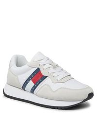 Tommy Jeans Sneakersy Tjw Eva Runner Mat Mix Ess EN0EN02510 Biały. Kolor: biały. Materiał: skóra, zamsz #6