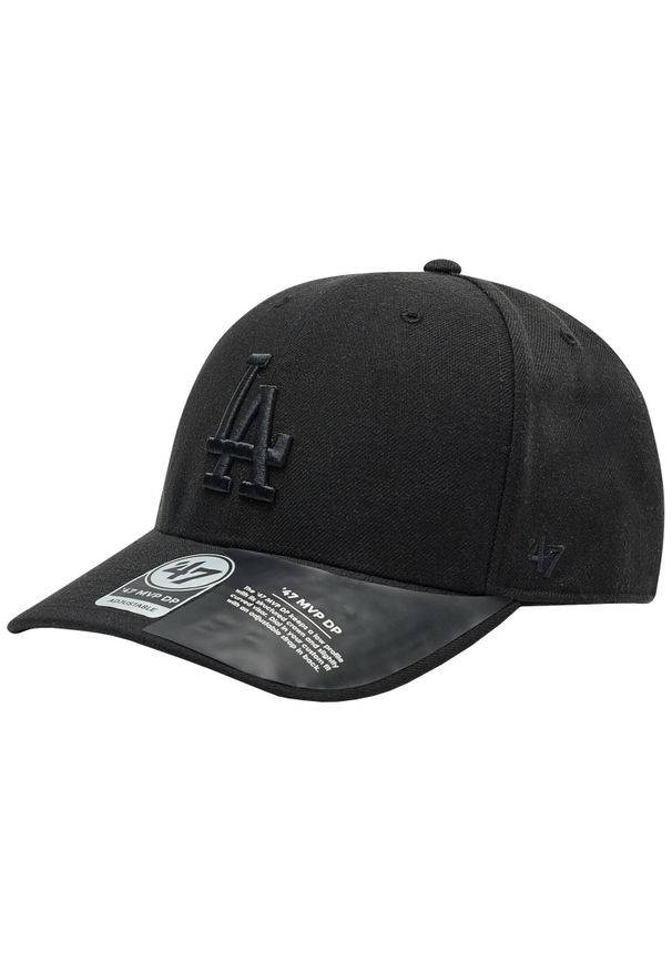 Czapka z daszkiem męska 47 Brand MLB LA Dodgers Cold Zone Cap. Kolor: czarny. Materiał: wełna, akryl