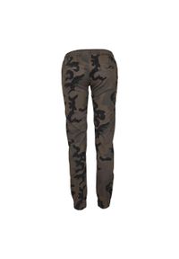 Urban Classics - Spodnie Do Joggingu Damskie Camo. Kolor: zielony, wielokolorowy, brązowy. Sport: bieganie