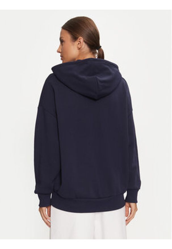 Under Armour Bluza UA Icon Heavyweight 1386494 Granatowy Oversize. Kolor: niebieski. Materiał: bawełna