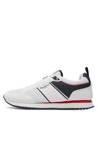 Pepe Jeans Sneakersy Dublin Brand PMS40009 Biały. Kolor: biały. Materiał: materiał #6