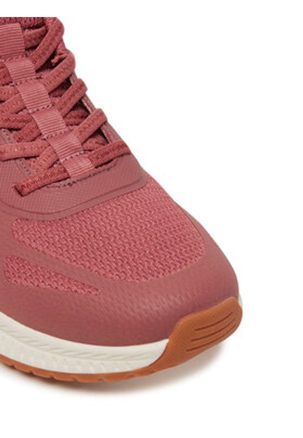 skechers - Skechers Sneakersy Bobs Squad 4-Staple Look 117624/ROS Różowy. Kolor: różowy. Materiał: materiał