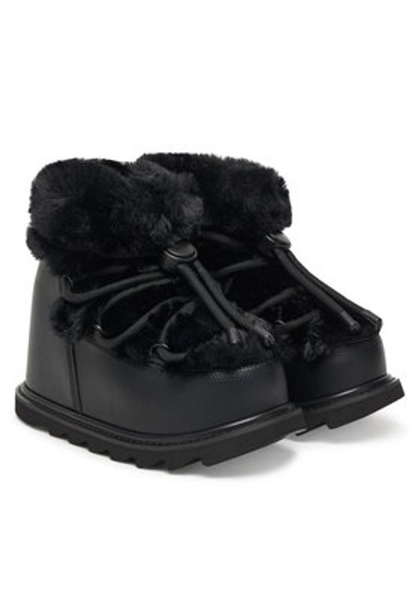 United Nude Śniegowce Zembla Artic Mid 1097401120 Czarny. Kolor: czarny. Materiał: materiał