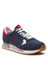 Sneakersy U.S. Polo Assn.. Kolor: niebieski