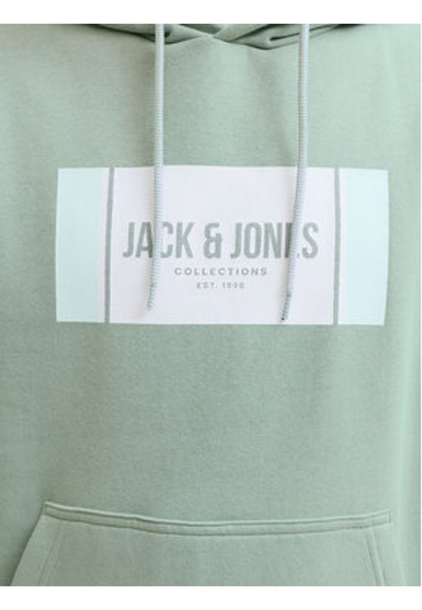 Jack & Jones Bluza Hayato 12278614 Zielony Regular Fit. Kolor: zielony. Materiał: syntetyk, bawełna