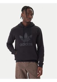 Adidas - adidas Bluza adicolor Classics Trefoil JY3766 Czarny Regular Fit. Kolor: czarny. Materiał: bawełna