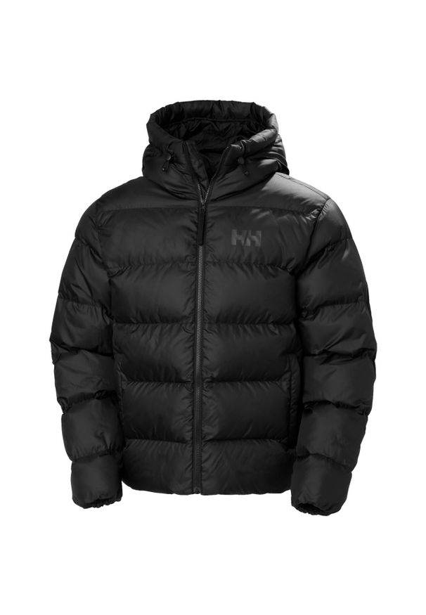 Kurtka z kapturem Helly Hansen Active. Typ kołnierza: kaptur. Kolor: czarny. Materiał: puch