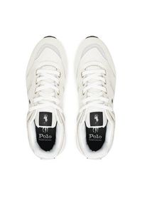 Polo Ralph Lauren Sneakersy Train 89 V2 Suede-Paneled Sneaker 809973974001 Biały. Kolor: biały. Materiał: skóra, zamsz #3