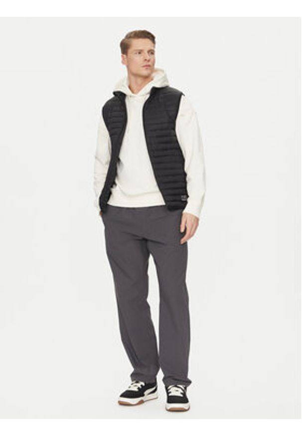 Quiksilver Kamizelka Scalysleeveless Jckt EQYJK04009 Czarny Regular Fit. Kolor: czarny. Materiał: syntetyk
