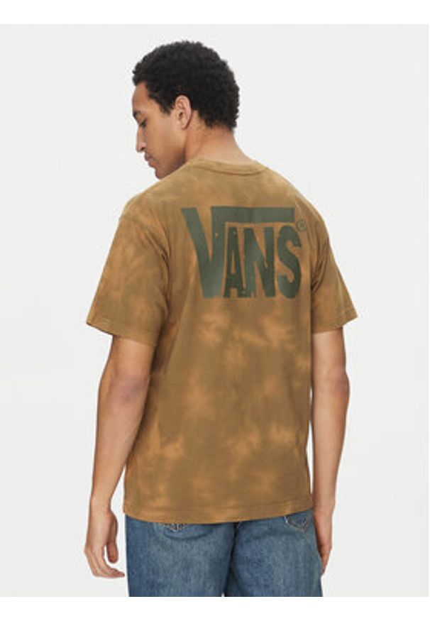 Vans T-Shirt MTE Canyonlands VN000M2S Brązowy Loose Fit. Kolor: brązowy. Materiał: bawełna