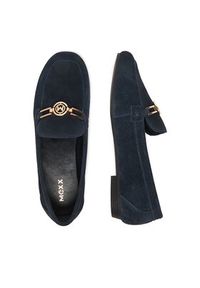 MEXX Loafersy EO-HY62517-3 Granatowy. Kolor: niebieski. Materiał: zamsz, skóra #5