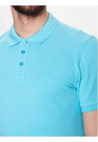 JOOP! Jeans Polo 30025783 Błękitny Modern Fit. Typ kołnierza: polo. Kolor: niebieski