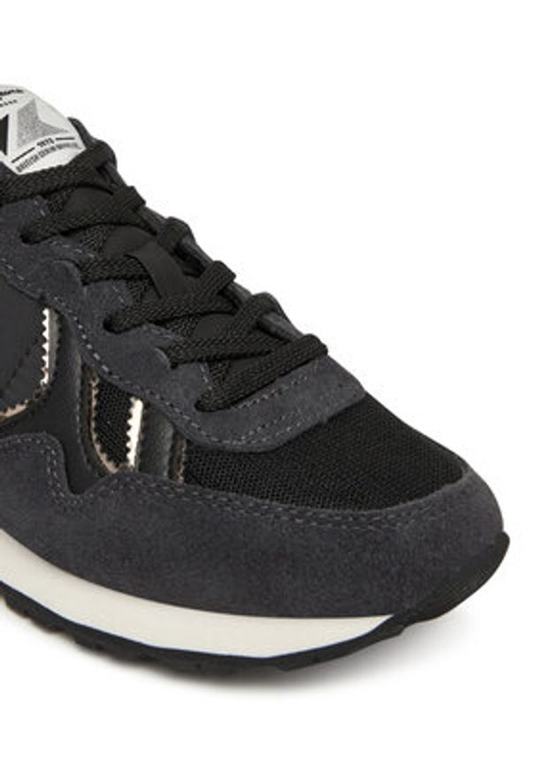 Pepe Jeans Sneakersy Brit Mirror W PLS400004 Czarny. Kolor: czarny. Materiał: materiał