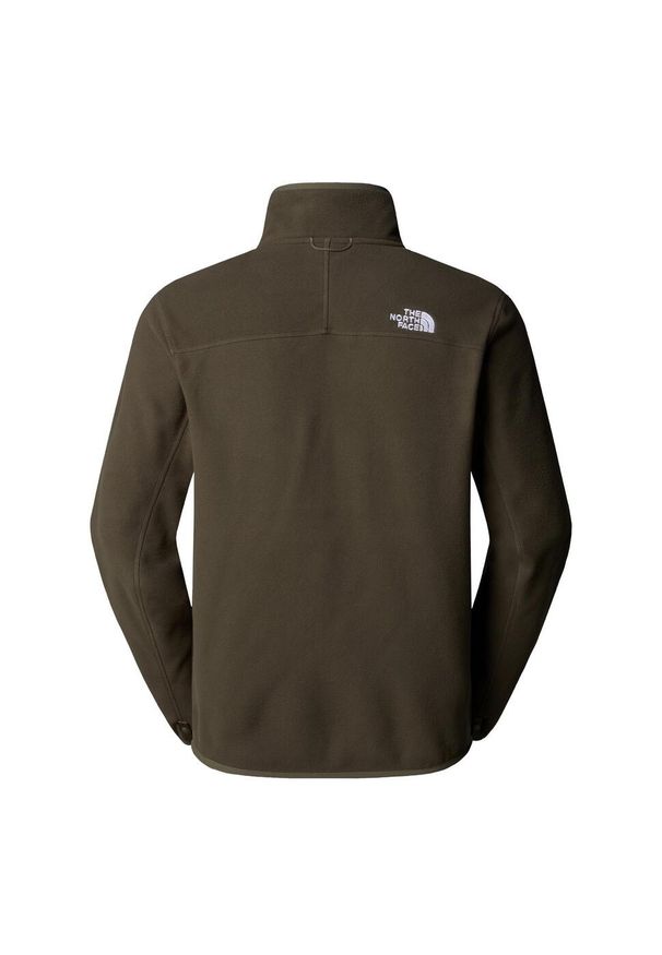 The North Face Polar 100 Glacier Nf0A855X21L. Kolor: zielony. Materiał: polar