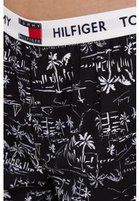TOMMY HILFIGER - Tommy Hilfiger szorty piżamowe bawełniane kolor czarny bawełniana. Kolor: czarny. Materiał: bawełna #3