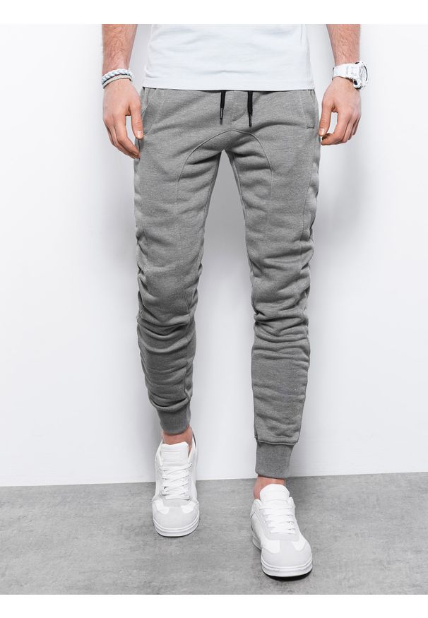 Szare spodnie Ombre Clothing