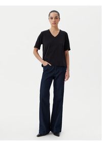 Liu Jo Beachwear T-Shirt TA5175 JS923 Czarny Regular Fit. Kolor: czarny. Materiał: bawełna #3
