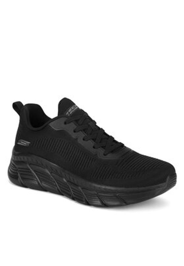 skechers - Skechers Sneakersy BOBS B FLEX HI 117385 BBK Czarny. Kolor: czarny. Materiał: materiał