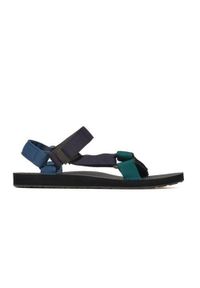 Buty do chodzenia męskie Keen Teva Original Universal. Zapięcie: rzepy. Kolor: wielokolorowy, niebieski. Materiał: tkanina. Sport: turystyka piesza