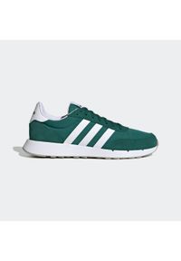 Adidas - adidas Run 60s 2.0 354. Kolor: biały, zielony, szary, wielokolorowy. Sport: bieganie