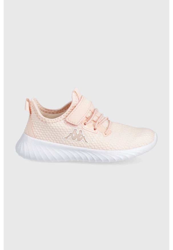 Kappa buty dziecięce Capilot GC kolor pomarańczowy. Nosek buta: okrągły. Zapięcie: rzepy. Kolor: pomarańczowy. Wzór: nadruk