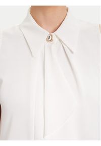 Rinascimento Bluzka CFC0125089003 Biały Regular Fit. Kolor: biały. Materiał: syntetyk #5