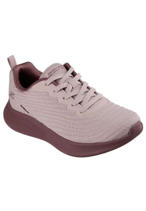 skechers - Buty SKECHERS BOBS MODA FLEX MELLOW DAWN Brązowy. Kolor: fioletowy. Materiał: tkanina, syntetyk