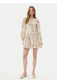 TwinSet - TWINSET Sukienka letnia 251TT2154 Kolorowy Loose Fit. Materiał: bawełna. Wzór: kolorowy. Sezon: lato #4