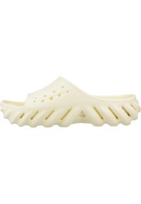 Crocs - Sandały CROCS ECHO SLIDE Żółty. Kolor: żółty. Materiał: syntetyk. Sport: pływanie