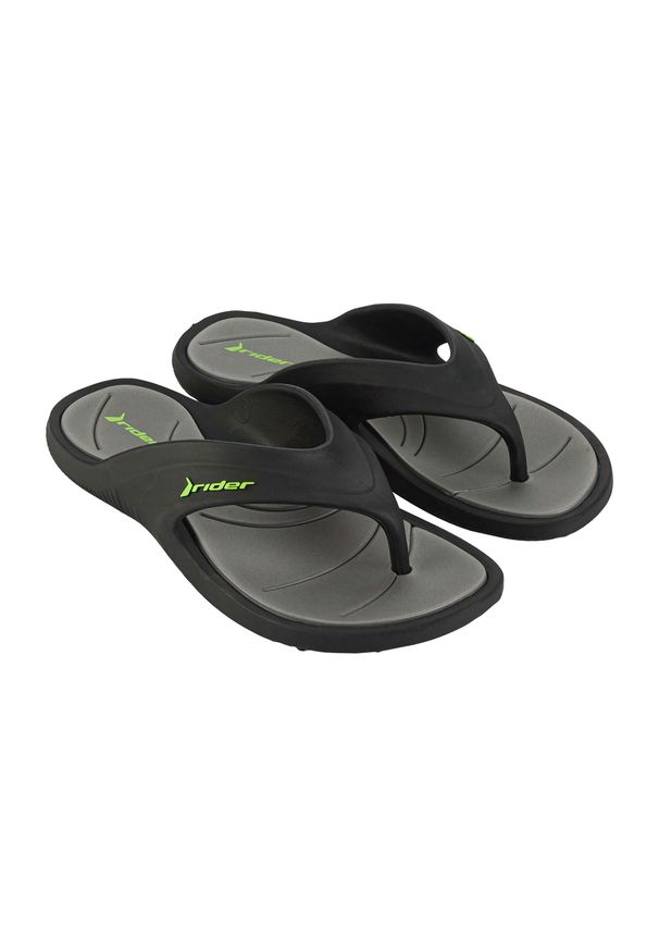 Rider - Japonki męskie RIDER Cape XVII. Okazja: na plażę. Kolor: szary, wielokolorowy, czarny. Styl: sportowy