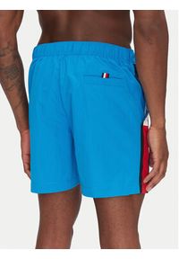 TOMMY HILFIGER - Tommy Hilfiger Szorty kąpielowe UM0UM02730 Niebieski Regular Fit. Kolor: niebieski. Materiał: syntetyk #3
