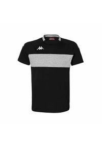 Jersey Kappa Diago. Kolor: wielokolorowy, szary, czarny. Materiał: jersey. Wzór: kolorowy, paski #1